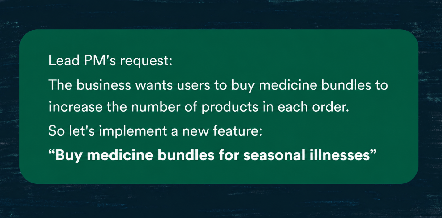 Lead product manager brief for seasonal medicine bundles