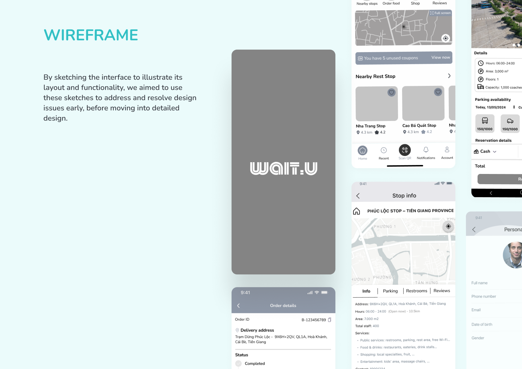 Wait.U rest stop app design 50