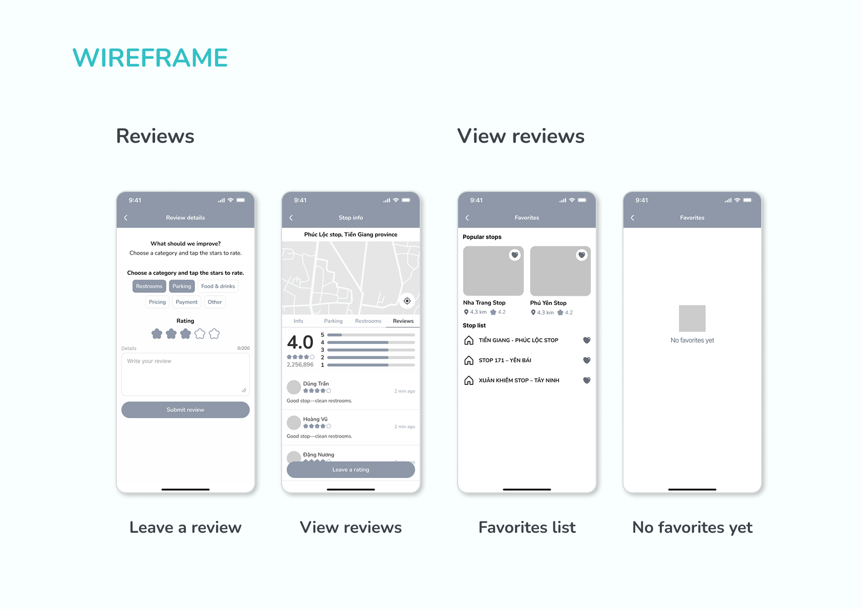 Wait.U rest stop app design 62