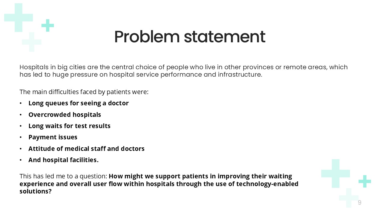 Hospital booking app design 9